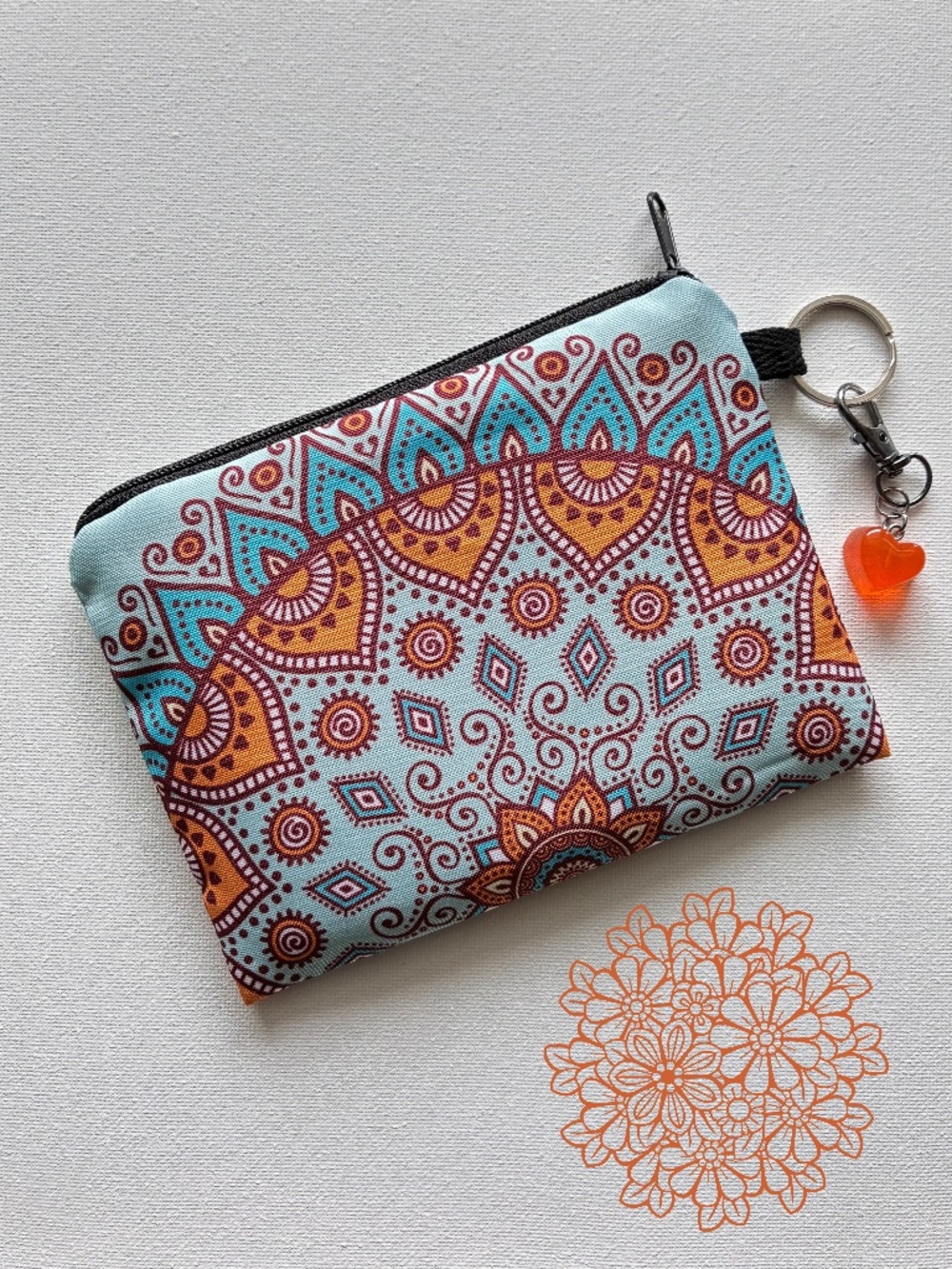 Purse | Mini Pouches | Wallet | Bag with Zipper for Women | Coin Pouch.